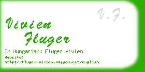 vivien fluger business card
